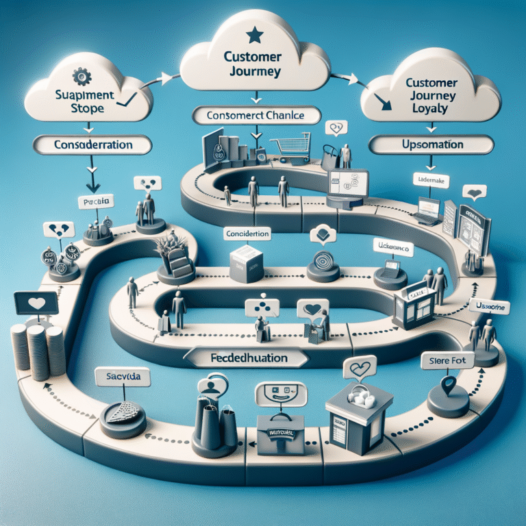 customer journey mapping model