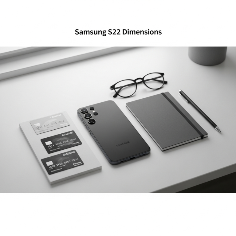 hoe groot is de samsung s22