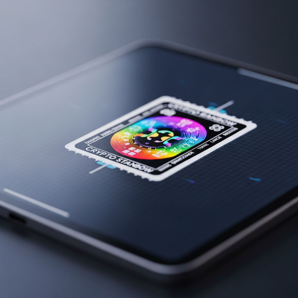 crypto stamp regenboog