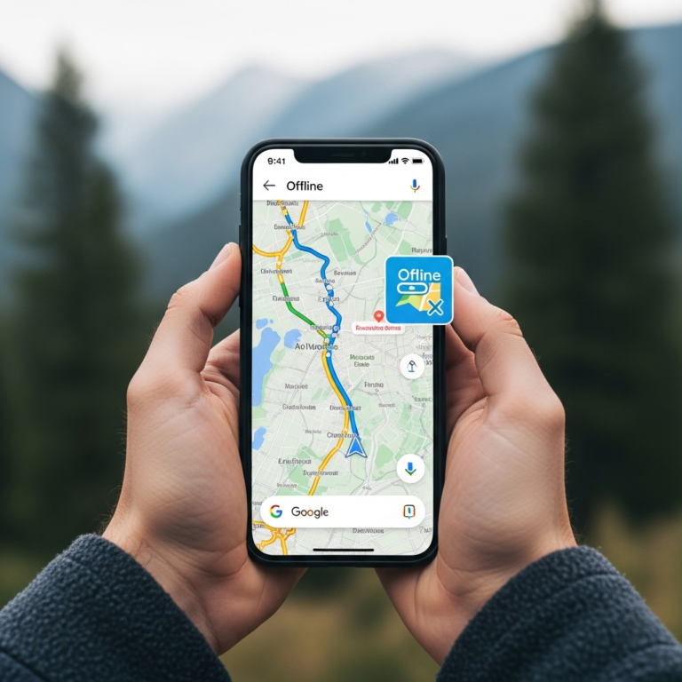 offline kaarten google maps gebruiken